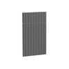 Kaboodle 450mm Grey Fig V-Groove 1 Door/1 Drawer Panels