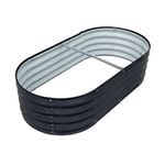 Jack 1200 x 600mm Round Raised Garden Bed