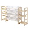 Levede Kids Toy Box Organiser 12 Bins 6 Shelves Display Storage Rack Playroom