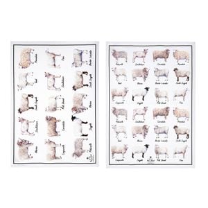 Ashdene Best Breed Sheep Set Of 2 Kitchen Towels