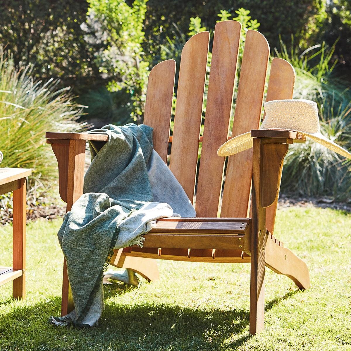 Mimosa Cape Cod Adirondack Timber Chair Bunnings Australia