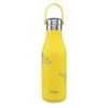 O'helo Yellow Bottle With Etched Bees 500ml