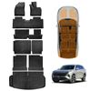 3D Floor Mats Boot Liners Set for MG QS 2025-Onwards  Cargo Kick Mats Back Seat Cover