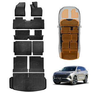 3D Floor Mats Boot Liners Set for MG QS 2025-Onwards  Cargo Kick Mats Back Seat Cover