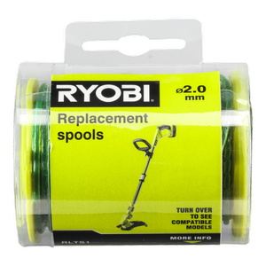Ryobi 2mm Whisper Series Trimmer Line - 3 Pack