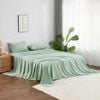 LINENOVA Pre Washed Microfiber Sheet Set - Single,Sage green