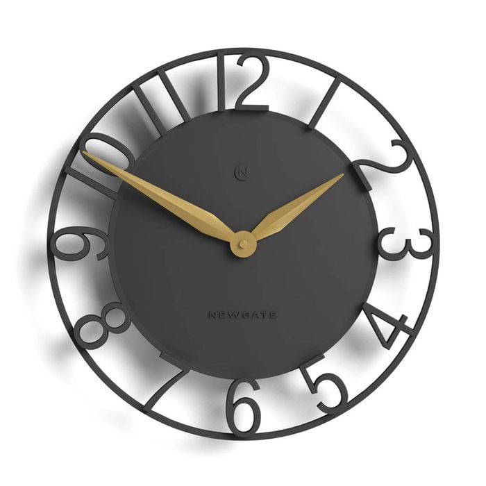 Newgate Time Traveller Wall Clock-grey