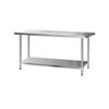 Cefito 1829 x 762mm Commercial Stainless Steel Kitchen Bench