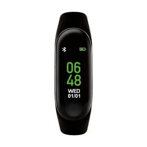 Tikkers Touch Screen Fitness activity Tracker Colour Kids watch Black