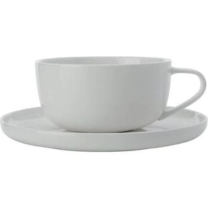 Maxwell & Williams Cashmere High Rim Cup And Saucer Set 300ml