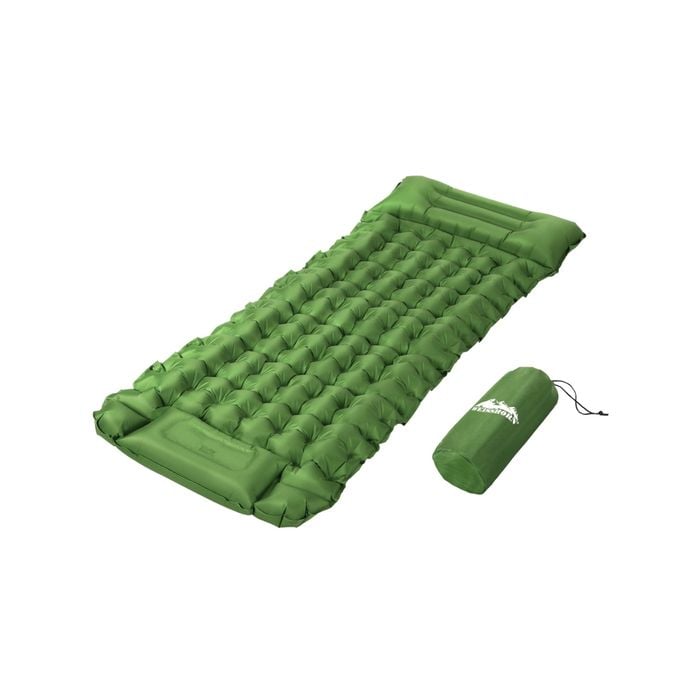 Weisshorn Self Inflating Mattress Camping Sleeping Mat Air Bed Pad Single Pillow