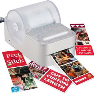 HP Sprocket Panorama Instant Portable Color Label & Photo Printer (Grey)