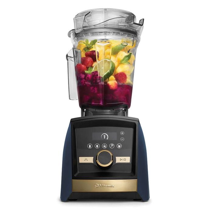 Vitamix ﻿﻿a3500i Ascent Series Smart Blender Navy With Gold Trim