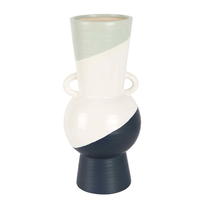 Belle Freya Ceramic Flower Vase Large 38.5cm Plant Holder