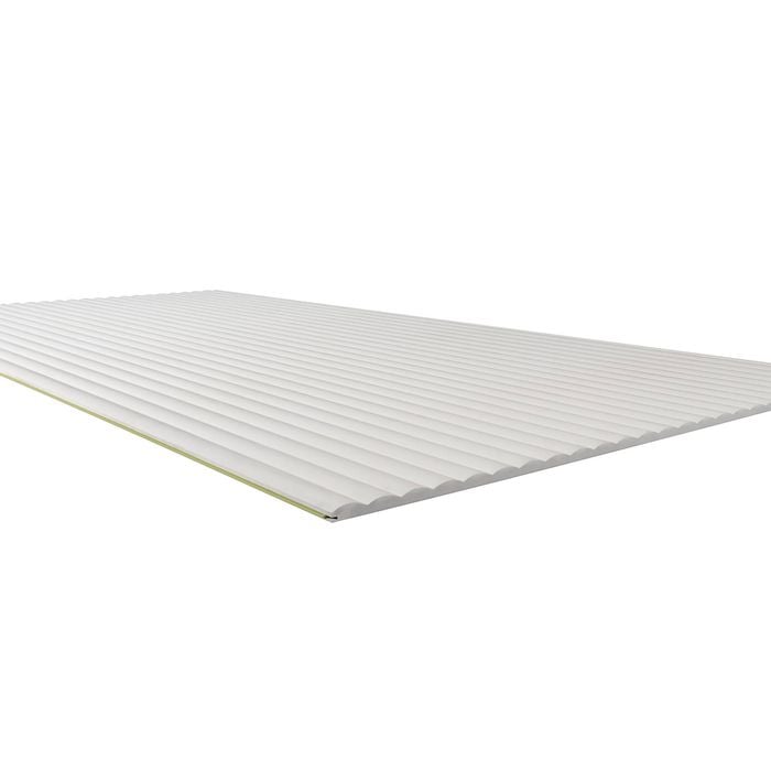 easycraft 2400 X 1200 x 16mm Silhouette CONVEX45 Wall Lining Primed General Purpose MR MDF E0