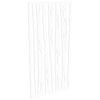 ProtectorAl 300-1200w x 1201-2400h Satin White/Gloss White Bamboo Unframed Composite Deco Panel