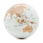 Luckies Revolving Globe 3D Spinning Desktop Earth/World Model 14.2cm