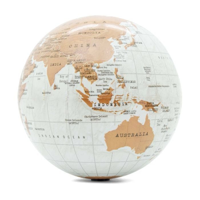 Luckies Revolving Globe 3D Spinning/Rotating Desktop Earth/World Model 14.2cm