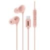 Laser In-Ear Earphones with USB-C Controls (Rose)
