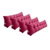 SOGA 4x 180cm Crabapple Red Wedge Pillows