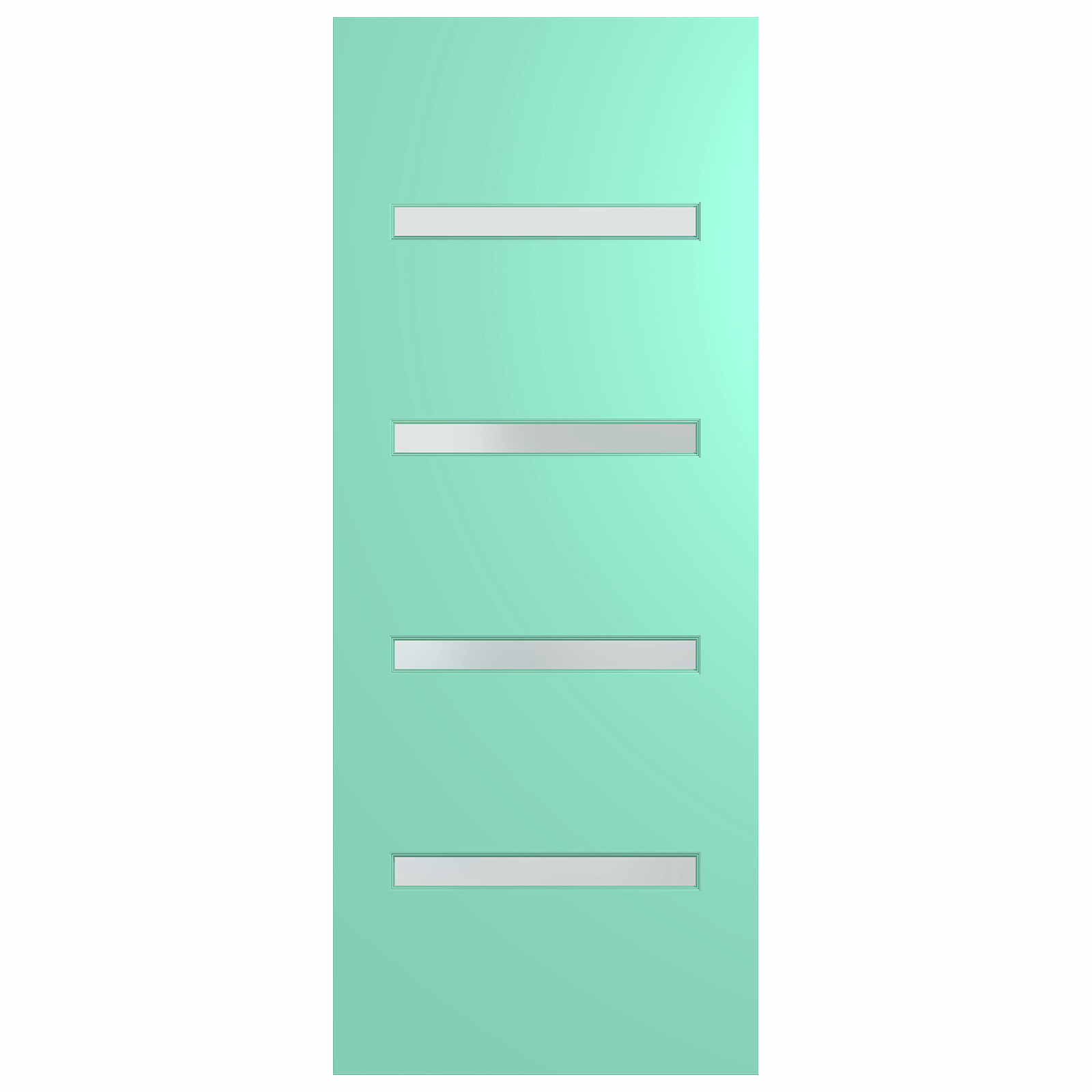 Hume 2040 x 1200 x 40mm Verve 8 Laminated Rice Paper Glass Entrance Door thumbnail 2