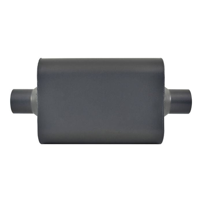 Aluminized Steel 2-1/2" Flowmaster Style Chambered Muffler Centre Inlet/Outlet