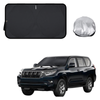 Front Windscreen Sun Shade for Toyota Prado 2013 - 2024 (J150) - Standard 150 x 85 cm - Black