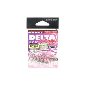 Decoy Delta Magic SV51 Finesse Ajing Fishing Jig Head 1/16oz 4