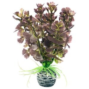 Aqua One Bettascape Cloverpetal On Sphere Purple Plastic Plant (28163)