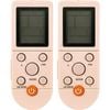 TAVICE 2 Pack CONIA Replacement Air Conditioner YKR-F/06 CA2422 CA9002 CA9007 Remote Control