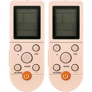 TAVICE 2 Pack CONIA Replacement Air Conditioner YKR-F/06 CA2422 CA9002 CA9007 Remote Control