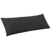 LINENOVA Hotel Quality Premium Mircrofiber Pillowcases - Body , Black