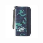 M Square Multinational Colorful Traveling Passport Wallet Bag Long  Version Blue