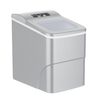 YOPOWER Ice Maker Machine 12kg/Day, Silver
