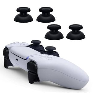 2 Pairs Analog Stick Thumbstick Joystick Thumb Button Cap For Playstation 4 5 PS4 PS5 Controller