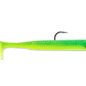 3 Pack of 9cm Storm 360GT Searchbait Soft Plastic Fishing Lures - Colour: Limetreuse