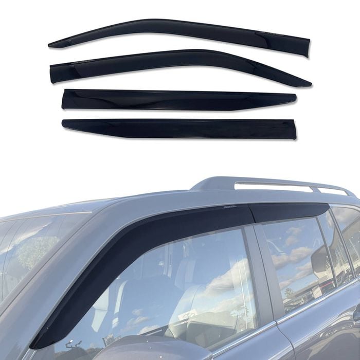AUSGO Injection Weather Shields for Toyota Land Cruiser Landcruiser 300 Series LC300 2021-Onwards Weathershields Window Visors