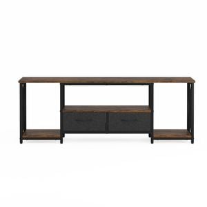 Ufurniture TV Cabinet 140cm Entertainment Unit Industrial Walnut