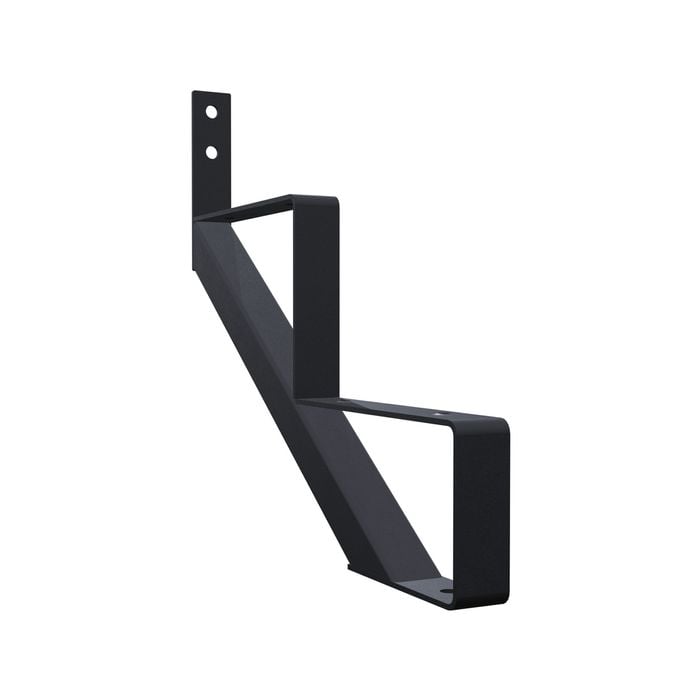 Peak Products Black 2 Tread Steel Stair Stringer