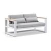 Balmoral 2+1+1 Seater Outdoor Aluminium And Teak Lounge Setting
