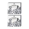 2x 6pc Ashdene Peeking Pups Coaster Serveware Set Puppies Animal Art