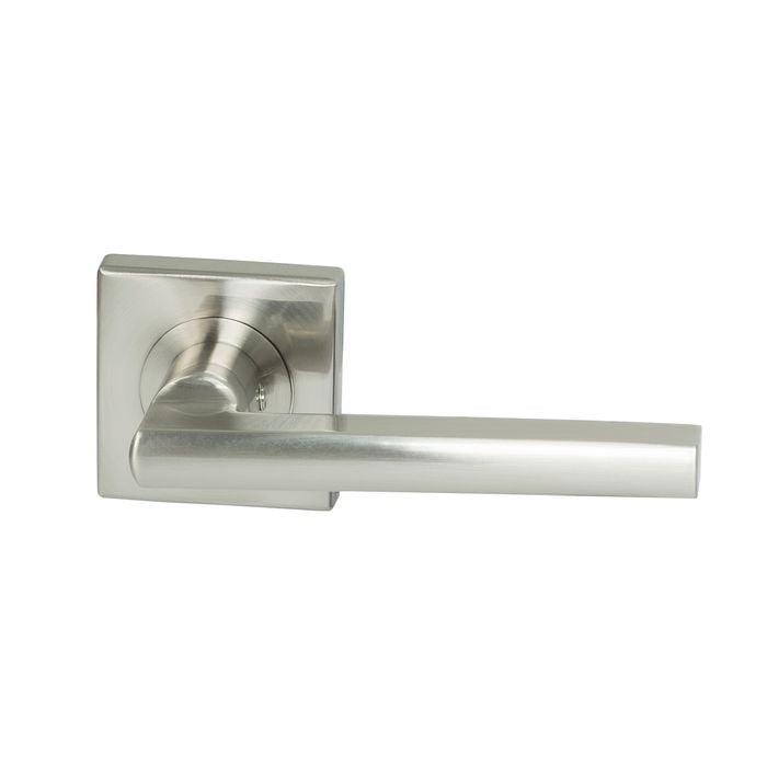 Miles Nelson Satin Nickel Parma Square Rosette Dummy Set