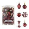 Catzon 26Pcs Christmas Tree Ball Ornaments Set-WineRed