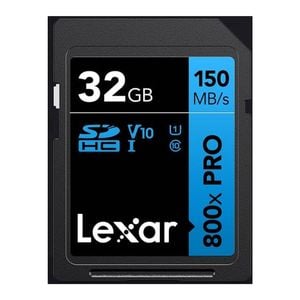 Lexar 32GB C10 UHS I U1 V10 Memory Card [LSD0800P032G-BNNNG]