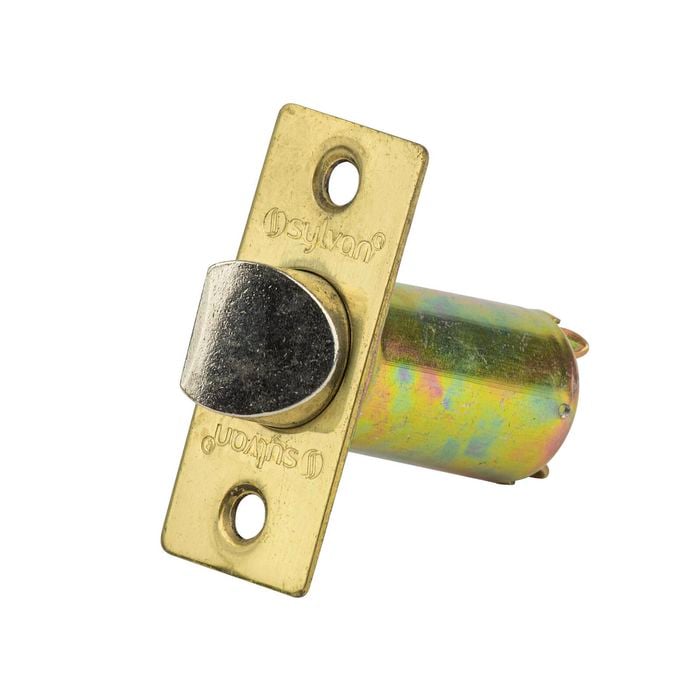 Sylvan 60mm Polished Brass Cylindrical Latch