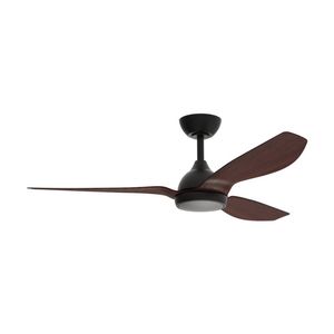 Fanforce Revo Smart DC Ceiling Fan Remote Control 52" Airflow Black/Walnut