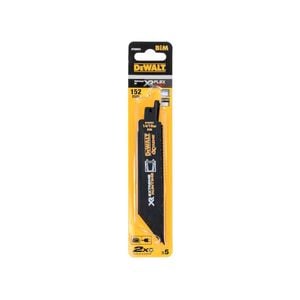 DEWALT XR 152mm 14/18TPI Recip Blade - 5 Pack