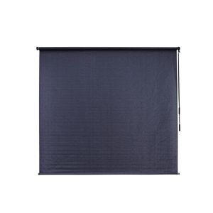 Coolaroo 2.1x2.1m Dark Slate Crank Operated Outdoor Blind