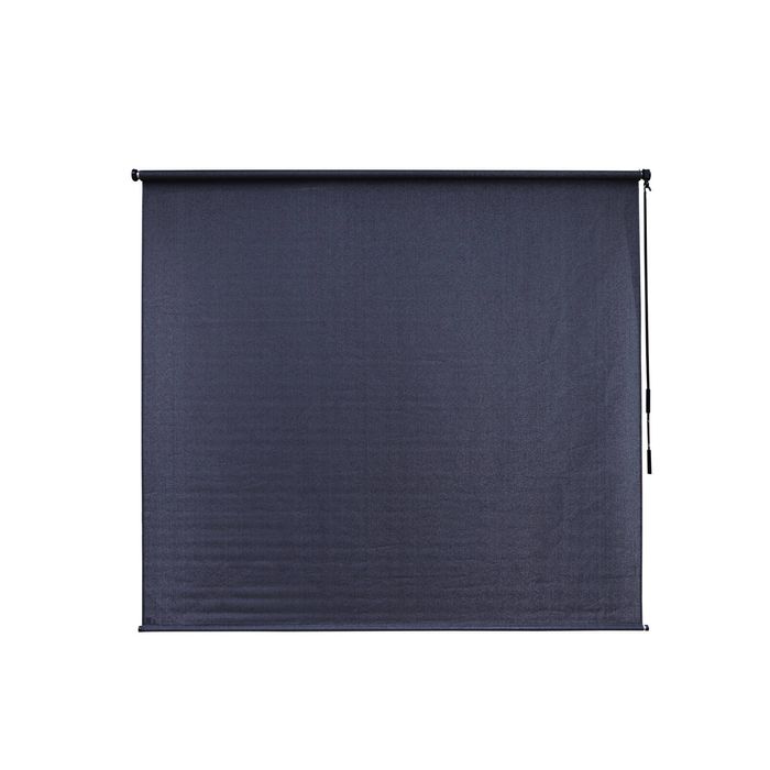 Coolaroo 2.1x2.1m Dark Slate Crank Operated Outdoor Blind