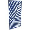 ProtectorAl 300-1200 x 1201-2400mm Dark Blue/Gloss White Palm Unframed Composite Deco Panel